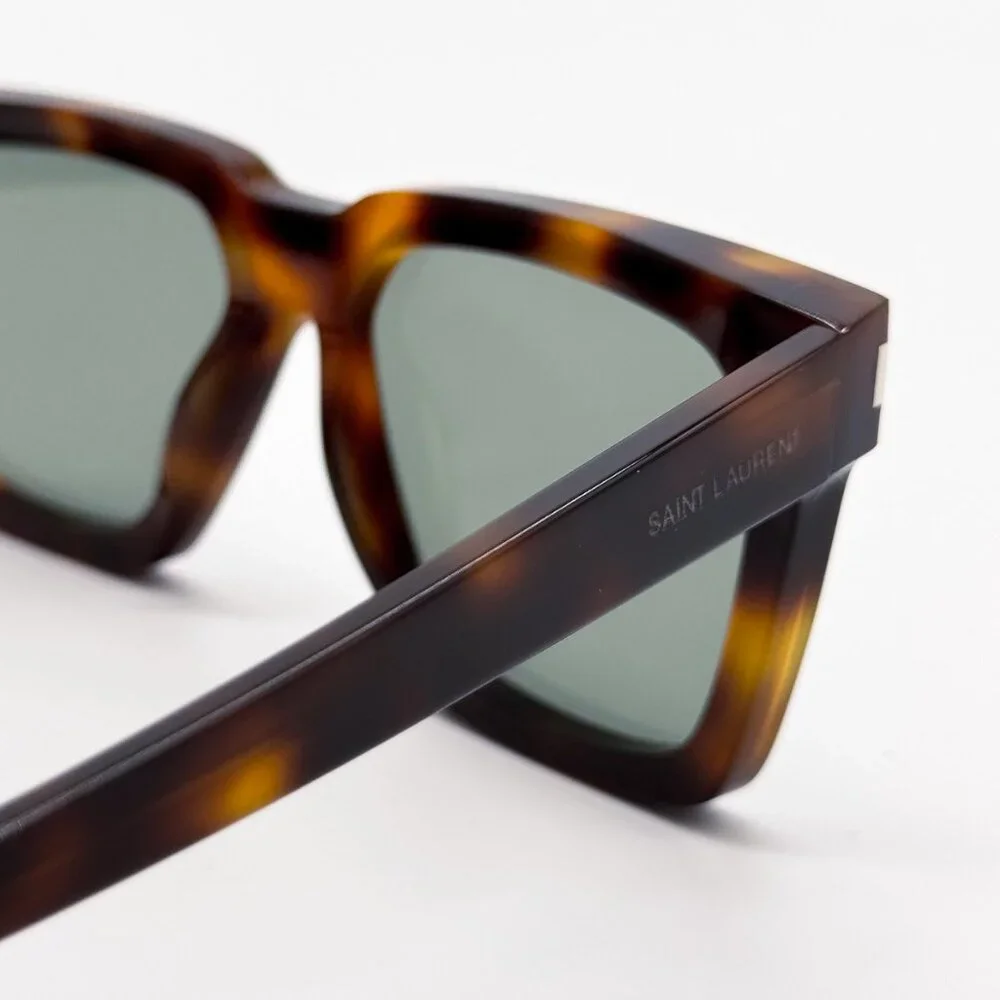 NEW SAINT LAURENT SL610 003 UNISEX HAVANA GREEN SAINT LAURENT SL 610 003